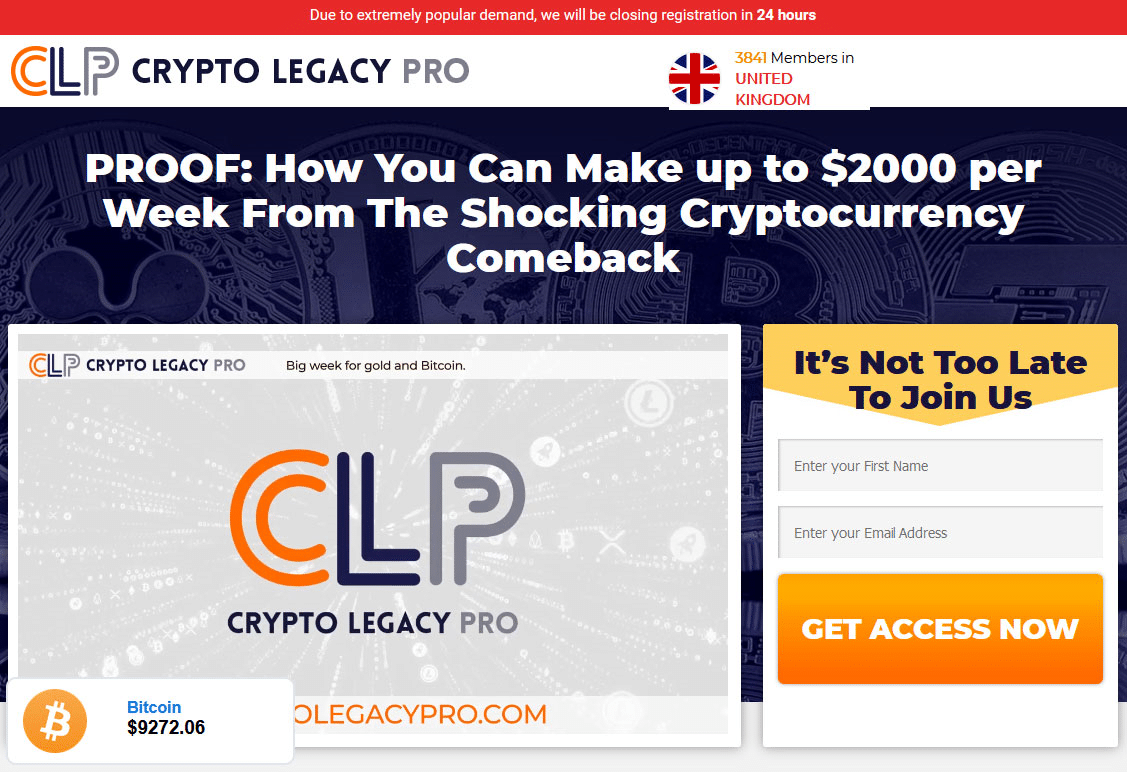 Как да се регистрирам? Как да се присъединя към приложението Crypto Legacy Pro?